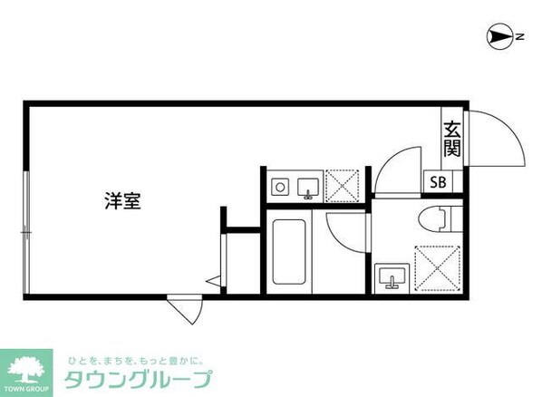 ルーデンス五反野FRの物件間取画像